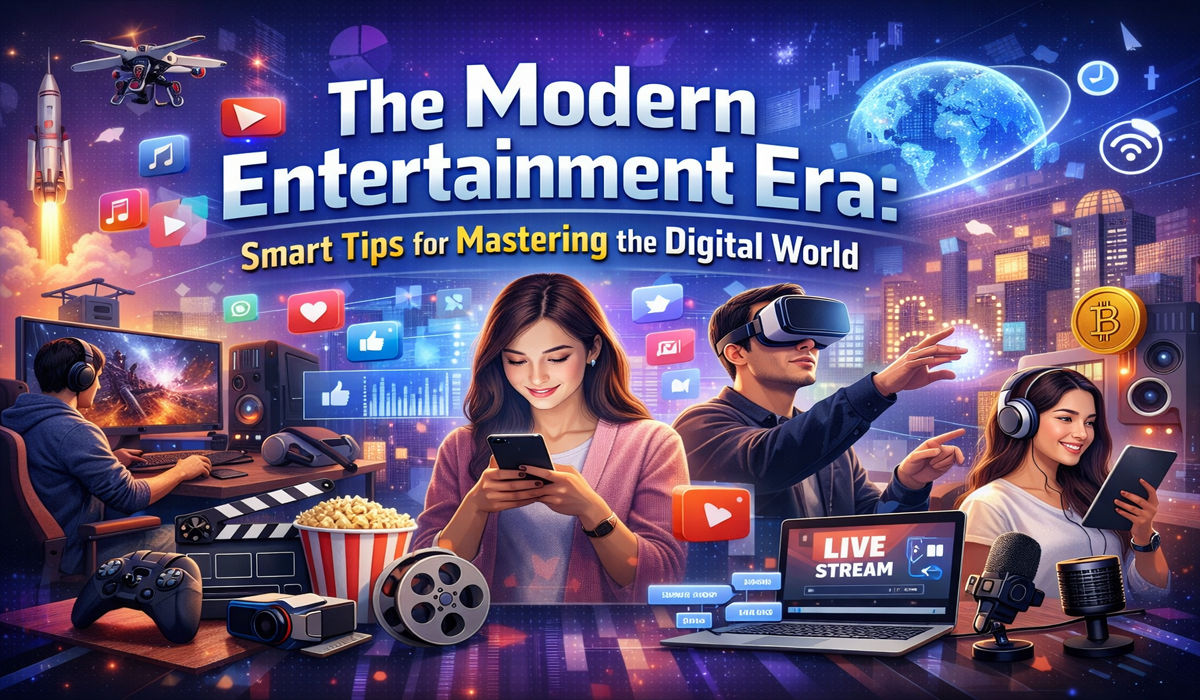 The Modern Entertainment Era: Smart Tips for Mastering the Digital World
