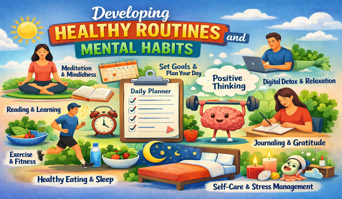 Developing Healthy Routines and Mental Habits