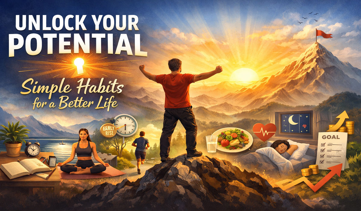 Unlock Your Potential : Simple Habits for a Better Life