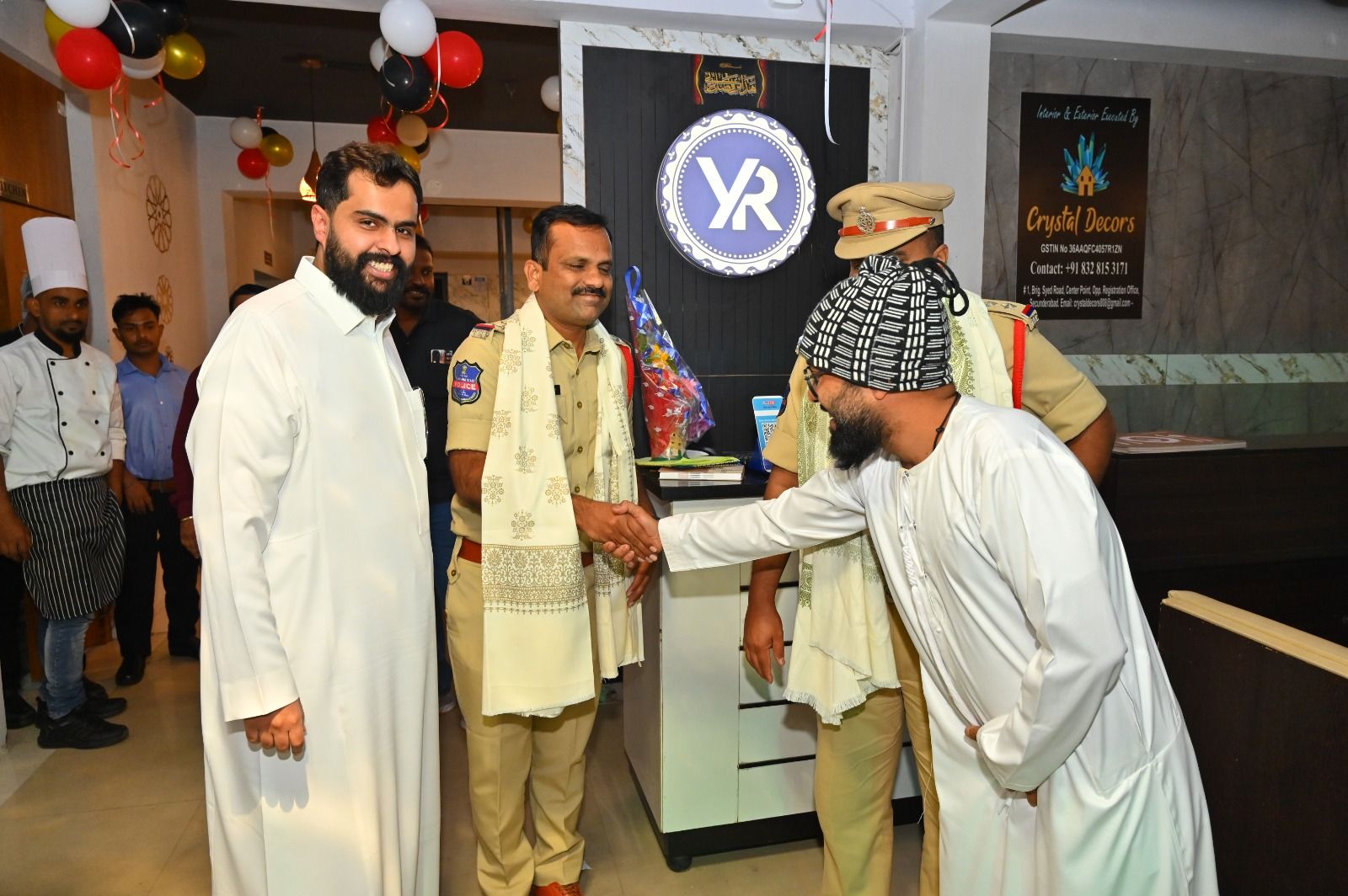 Grand opening event showcase