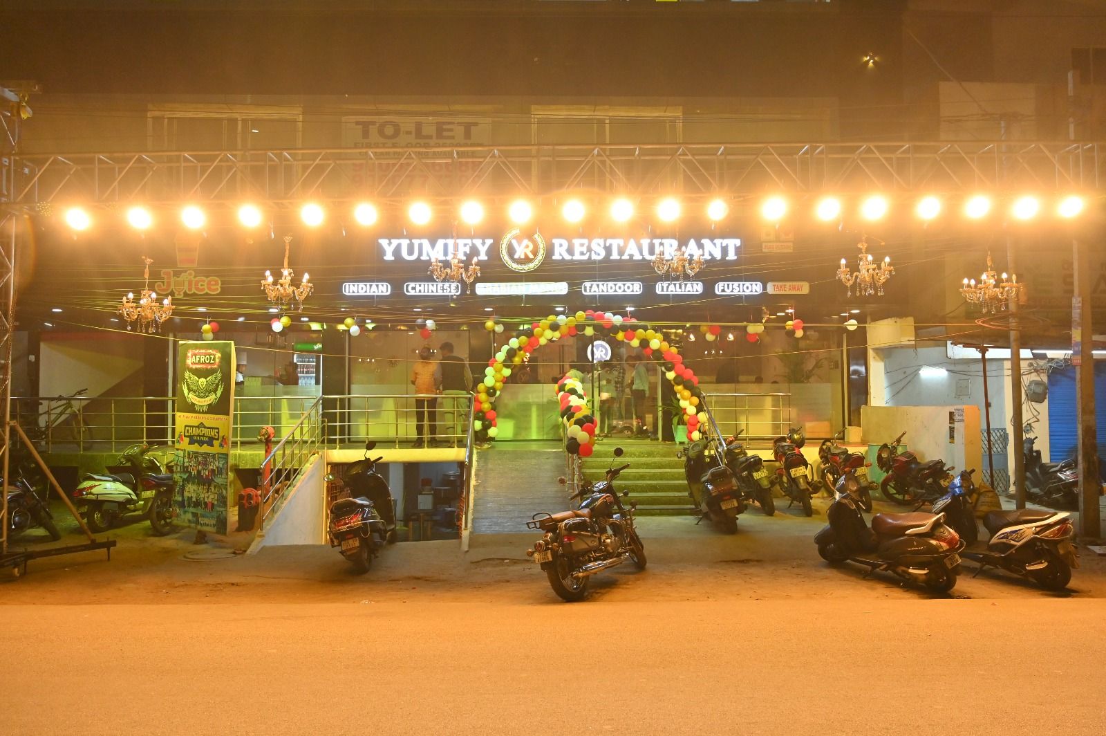 Grand opening event showcase