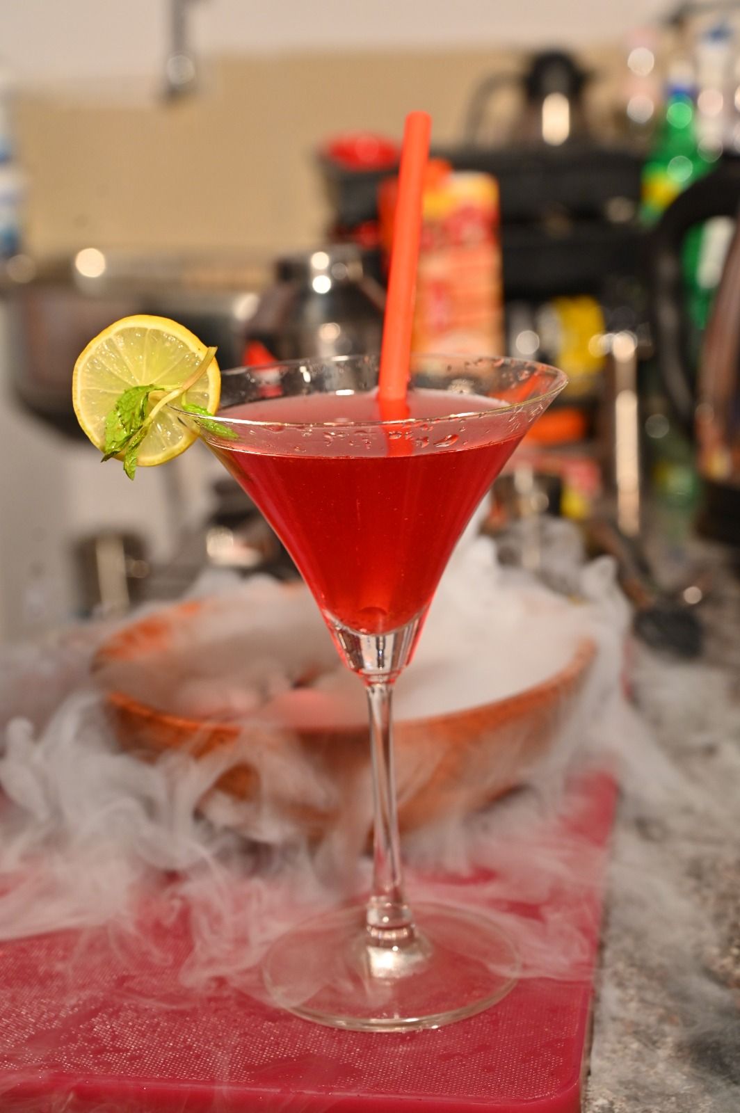 Grand opening food presentation