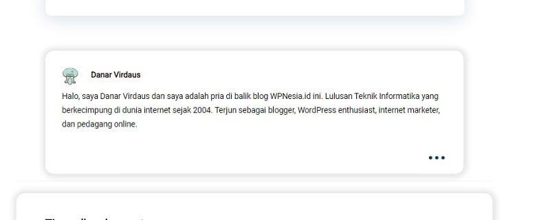 Membuat Author Box di GeneratePress