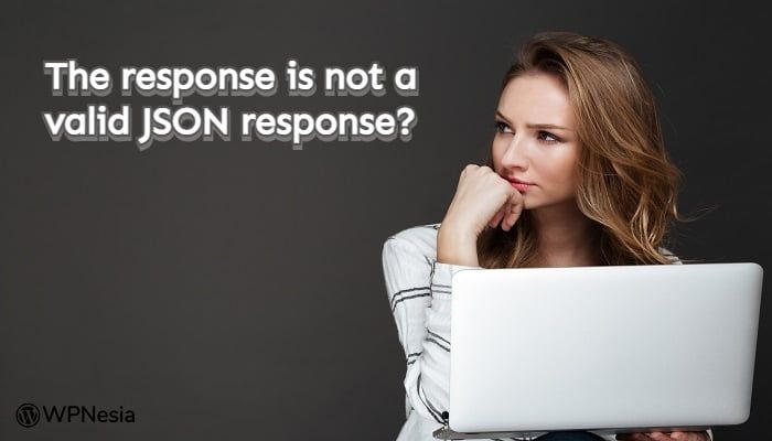 Mengatasi Gagal update. The response is not a valid JSON response