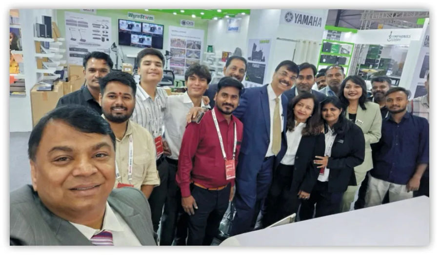 The CKS team at an industry exhibition