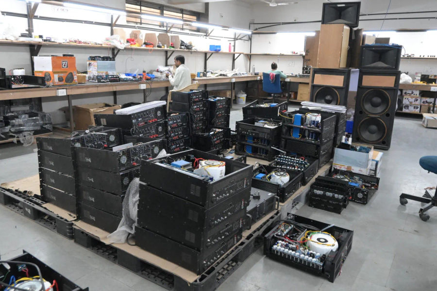 Amplifier production and assembly