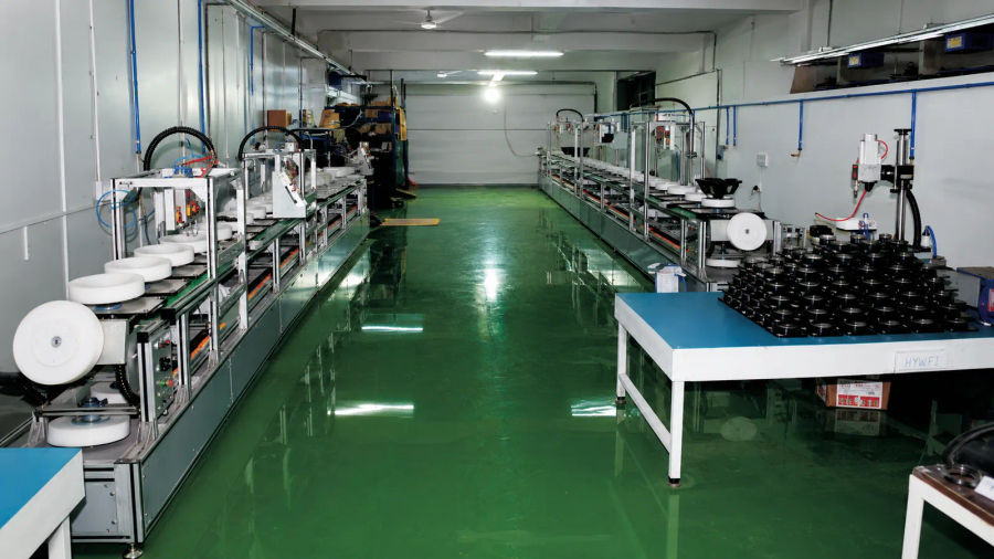 The main production line