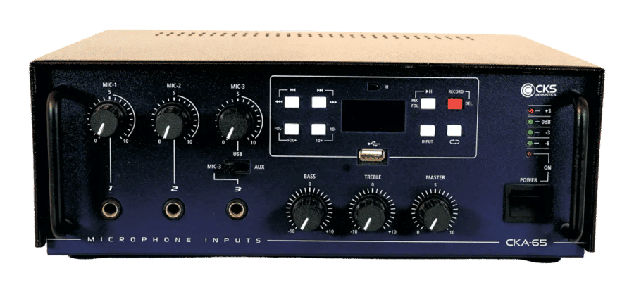 CKA-65, PA Mixer Amplifier by CKS Acoustics