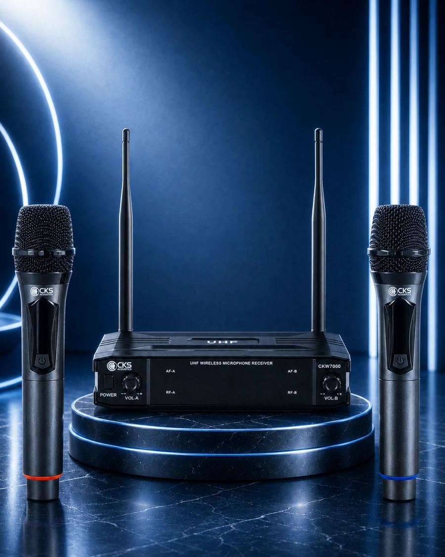 CKW-7000, UHF Wireless Microphone by CKS Acoustics