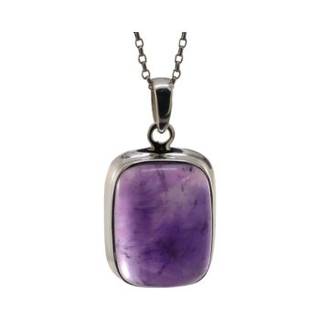 Stunning Amethyst Crystal Pendant in Sterling Silver - Elevate Your Style Now!