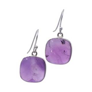 Stunning Square Purple Amethyst Earrings - Perfect for Every Occasion!