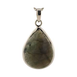 Discover the Magical Charm of a Tear Drop Shape Labradorite Pendant – Shop Now!