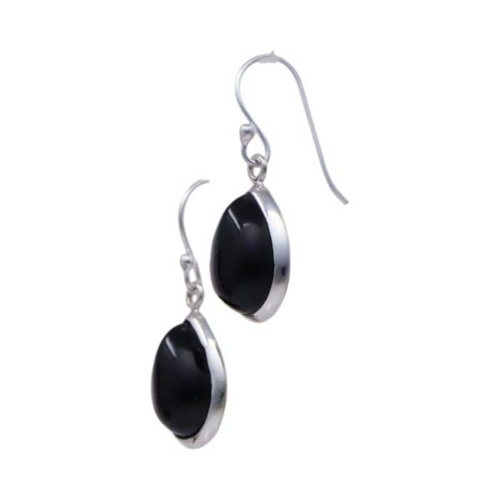 Stunning Black Onyx Sterling Silver Drop Earrings - Elevate Your Style with These Timeless Pieces! – Image 6