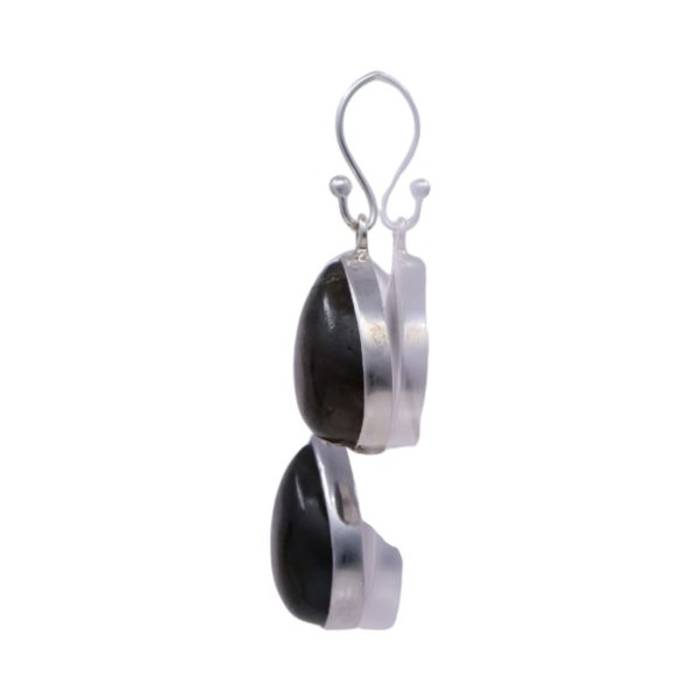 Labradorite Sterling Silver Drop Earrings - Handcrafted Perfection for Every Occasion! – Image 7