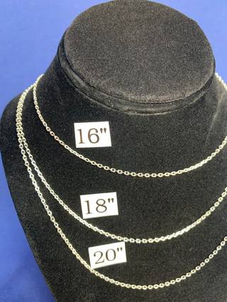 18 Inch Sterling Silver Chain