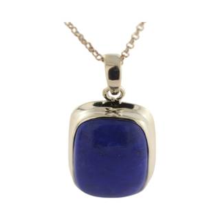 Stunning Lapis Lazuli Sterling Silver Pendant: The Perfect Accessory for Any Occasion