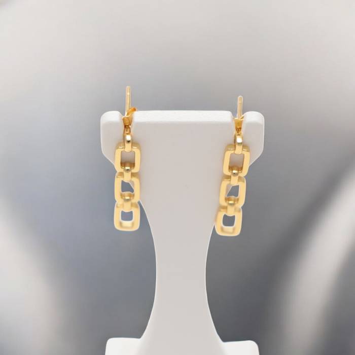 Upgrade Your Style with Luxurious Gold Plated Sterling Silver Stud Earrings - Image 10