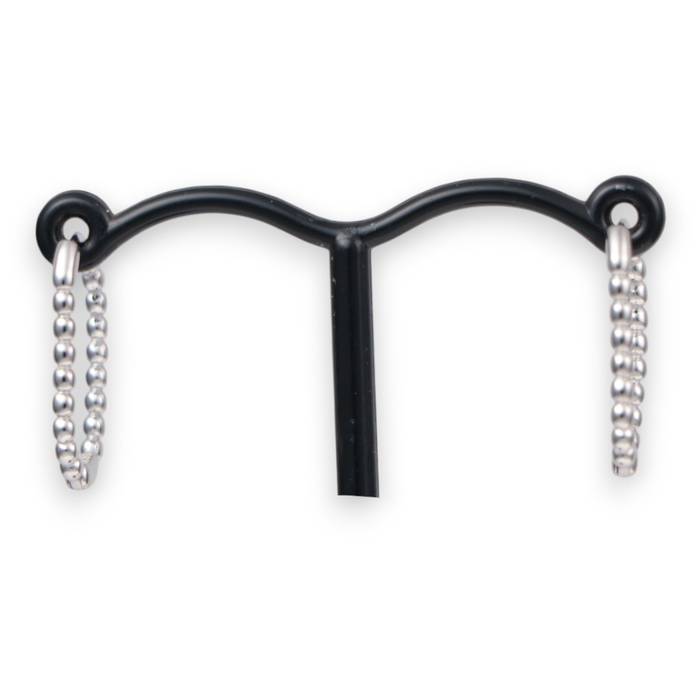 White Gold Plated Sterling Silver Hoop Earrings – Ball Chain Design, Hypoallergenic Jewelry - Image 2