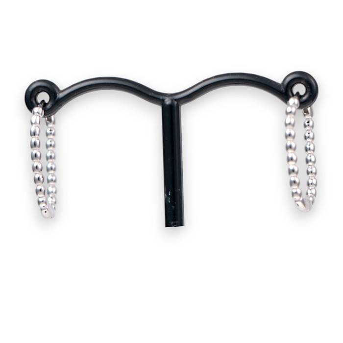 White Gold Plated Sterling Silver Hoop Earrings – Ball Chain Design, Hypoallergenic Jewelry - Image 5