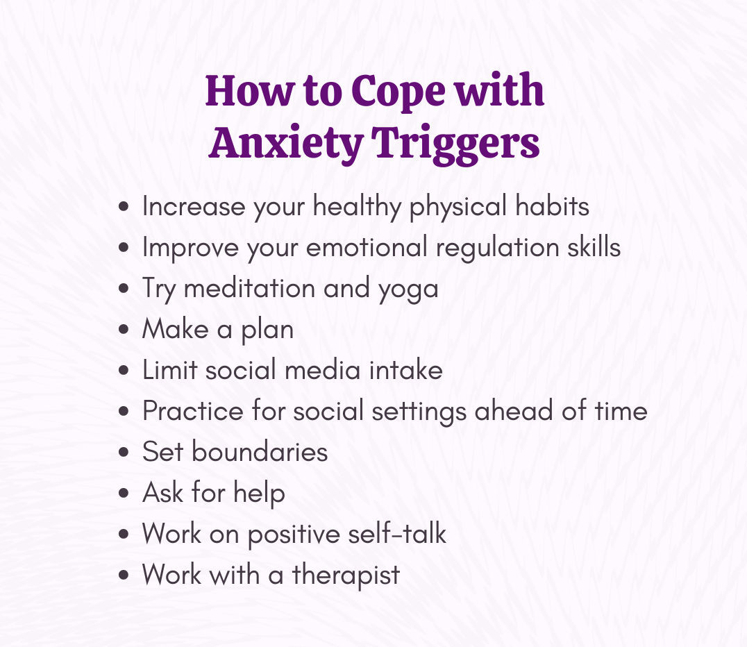 Identify your worry triggers