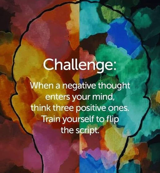 Challenge your negative thoughts