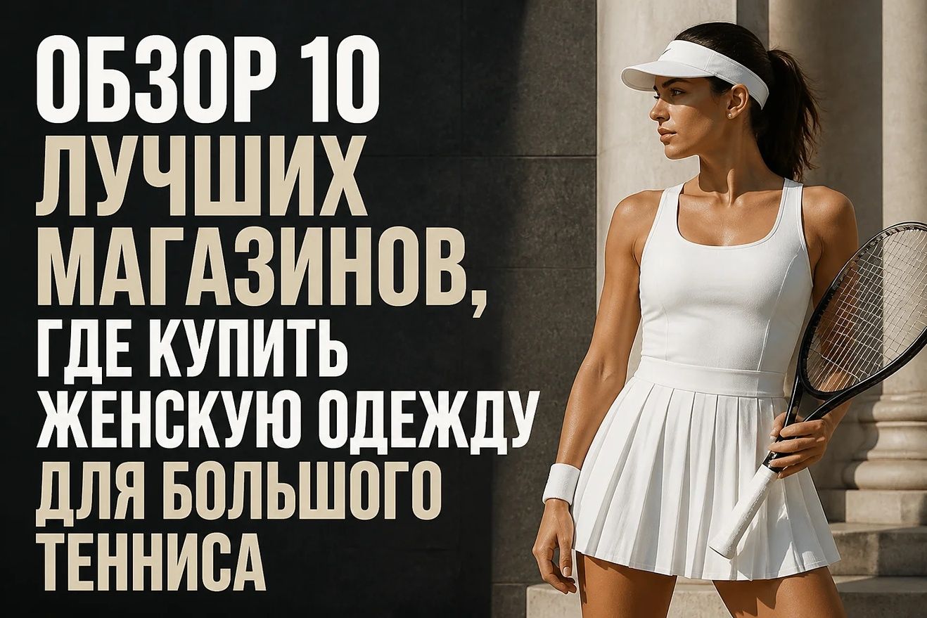 Обзор 10 лучших магазинов, где купить женскую одежду для большого тенниса
