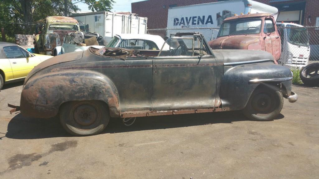 1948 Plymouth P15 Special Deluxe Convertible Restoration Project