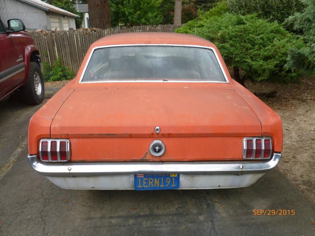 1965 Ford Mustang Coupe Project