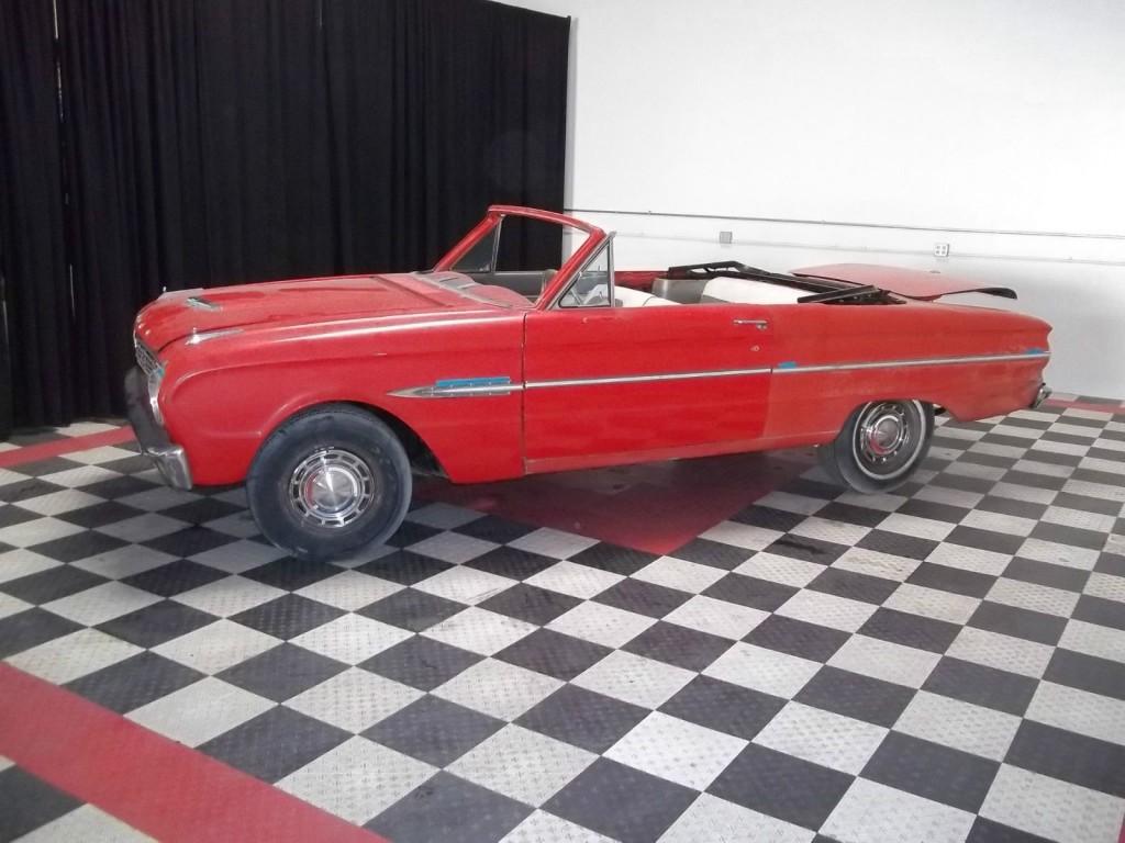 1963 Ford Falcon Convertible V8 4 Speed Project Car Original and Correct