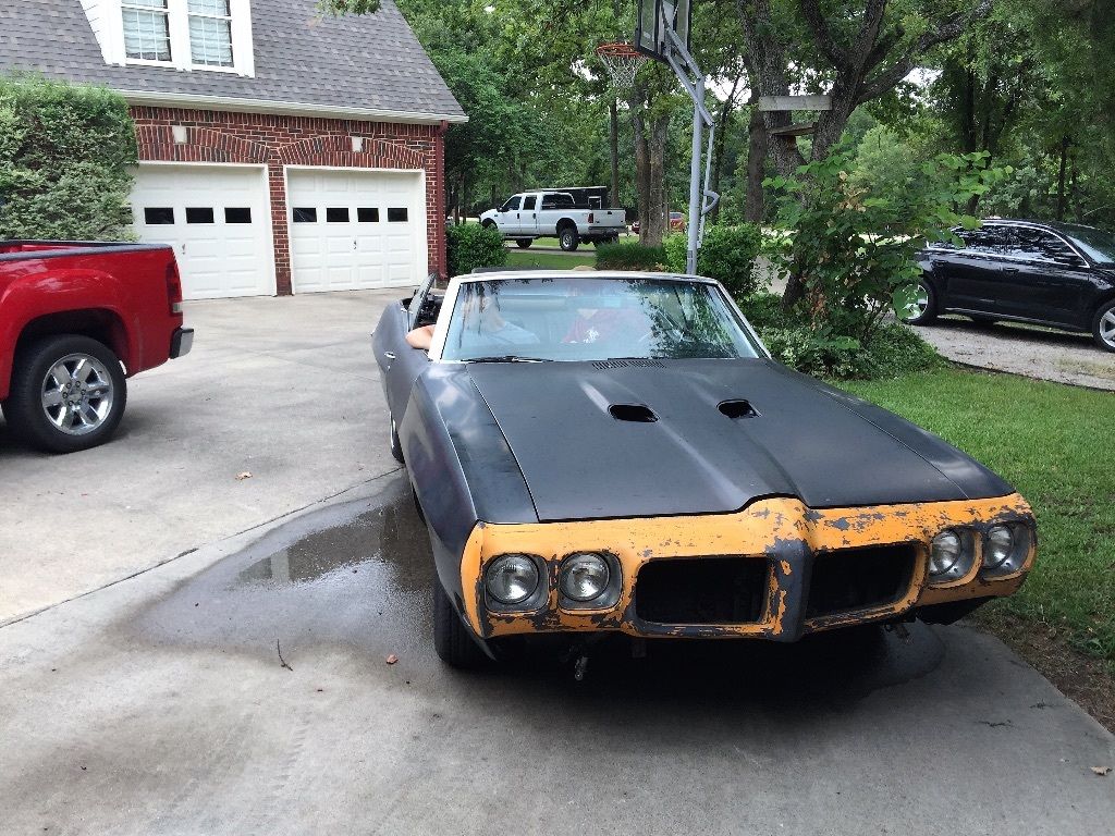 1970 Pontiac GTO Clone Convertible Project car Project cars for sale