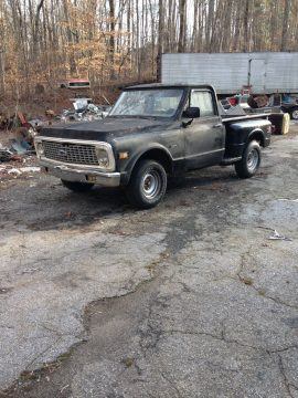 Incomplete 1972 Chevrolet C 10 project for sale
