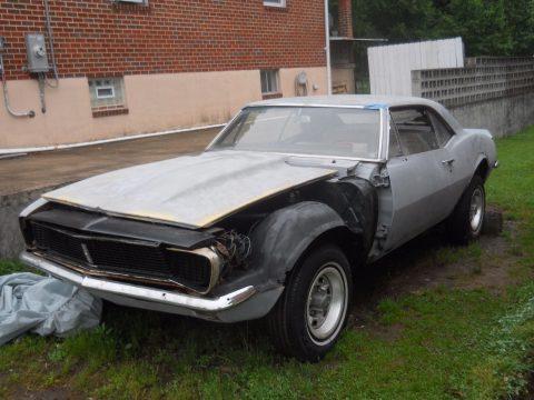 Missing engine 1967 Chevrolet Camaro project for sale