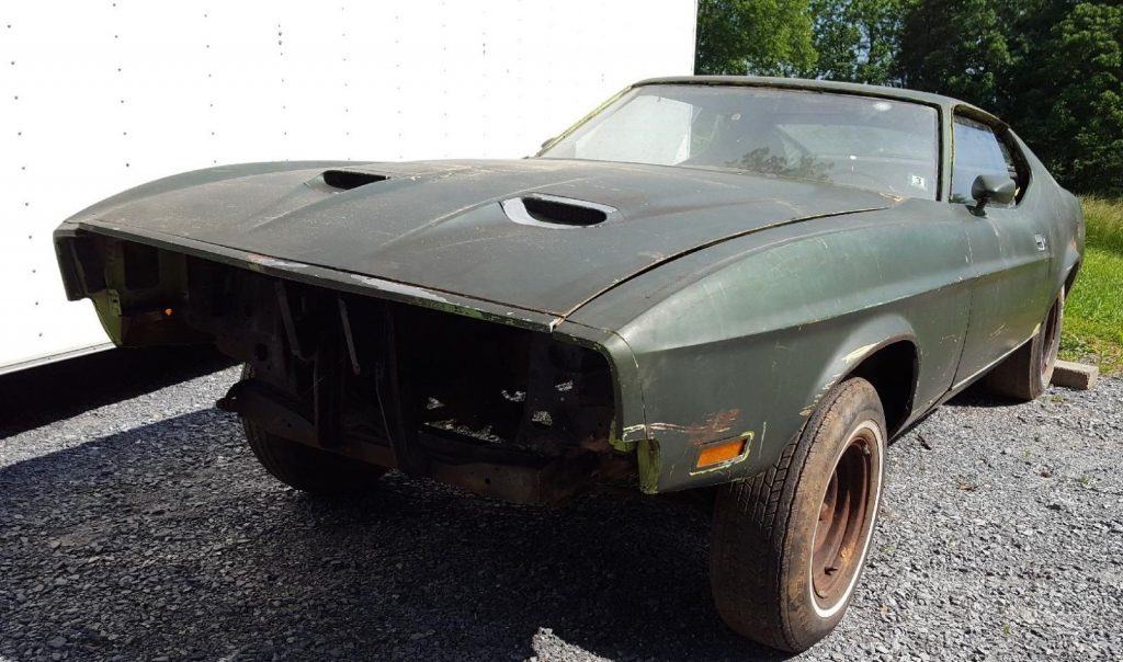 rare 1971 Ford Mustang Mach1 project