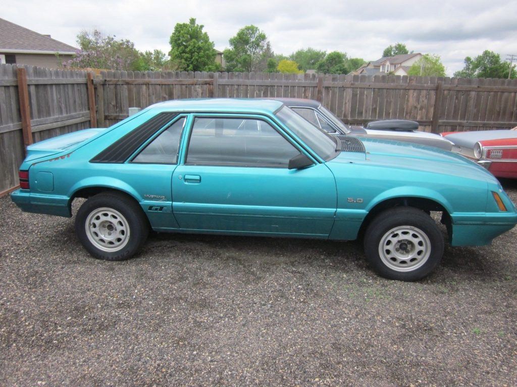 shell only 1986 Ford Mustang GT project