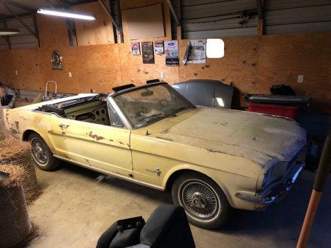 solid 1966 Ford Mustang Sprint Convertible project for sale