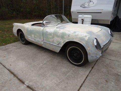 very complete 1954 Chevrolet Corvette project for sale