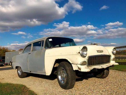running 1955 Chevrolet 210 Project for sale