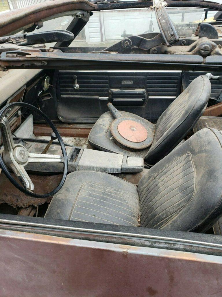 needs total restoration 1968 Chevrolet Camaro project