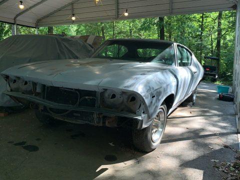 some work done 1969 Chevrolet Chevelle project for sale