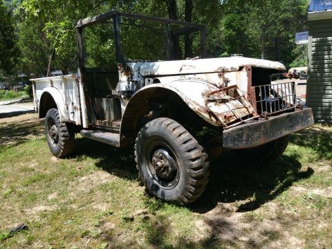 rare 1951 Dodge m37 Power wagon military project for sale