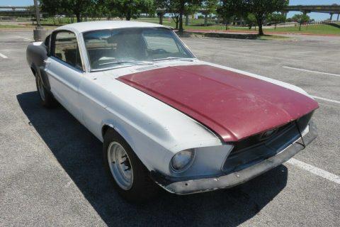 needs complete restoration 1968 Ford Mustang GT project for sale