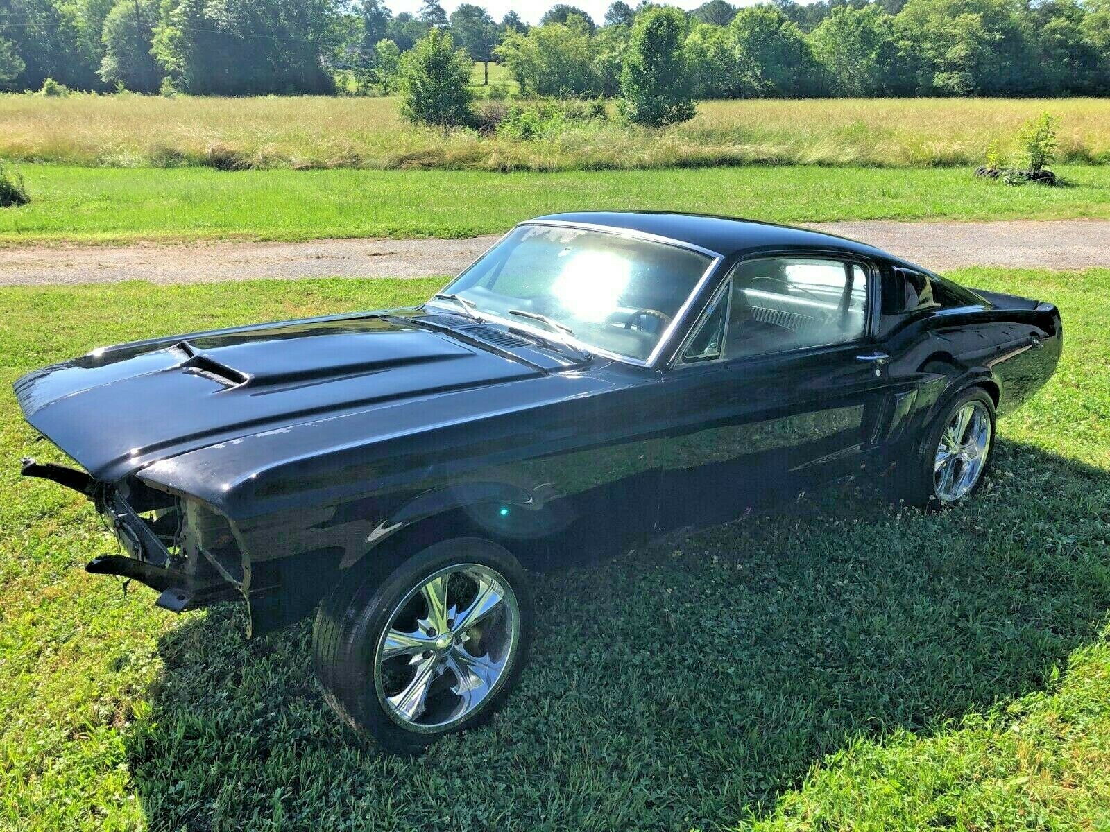 super solid 1968 Ford Mustang Fastback 428 project Project cars for sale