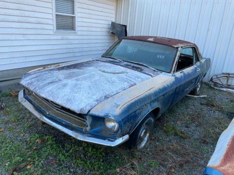 1968 Ford Mustang GT Coupe project [well optioned from the factory] for sale