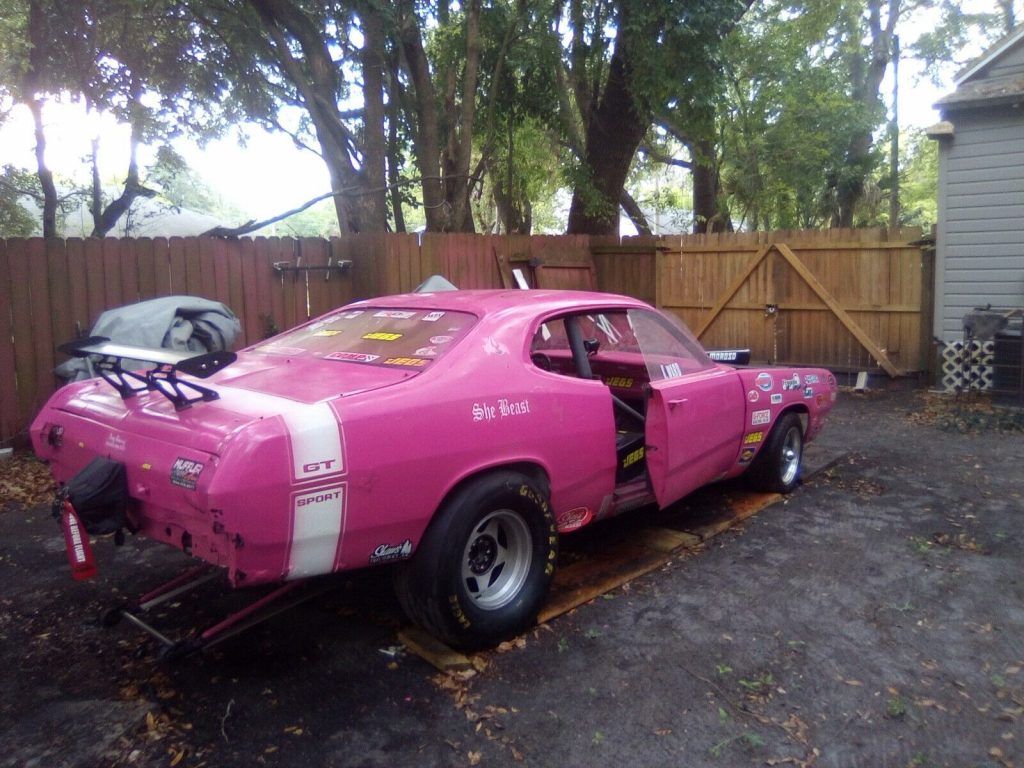 1973 Plymouth Duster project [drag racer]
