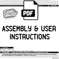 Chad Valley Instructions