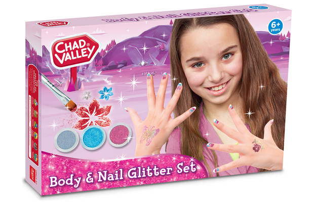 Chad Valley Style Body and Nail Glitter Set