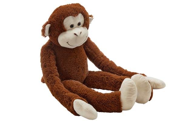 Long armed hot sale monkey soft toy