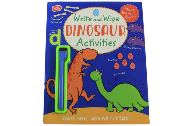 Chad Valley Dinosaur Write & Wipe Activity
