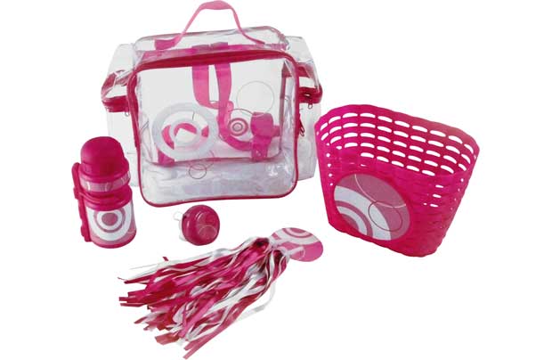 Chad Valley 5 Piece Scooter Accessory Set - Pink