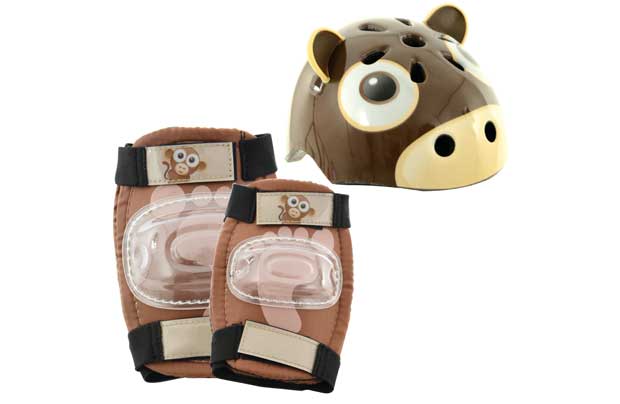 Chad Valley Zoomies Monkey 3D Helmet and Pad Set